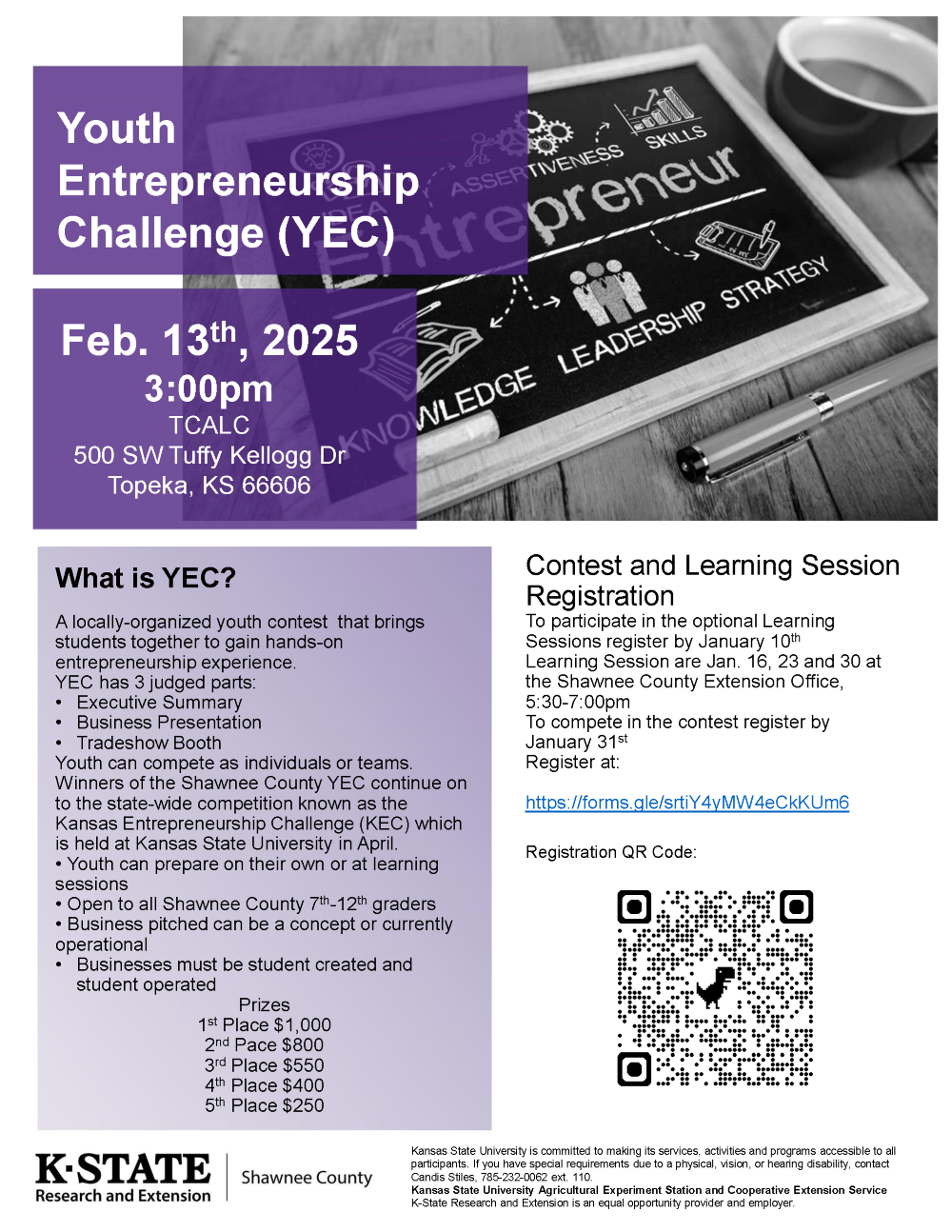 2025 Youth Entreprenuership Challenge