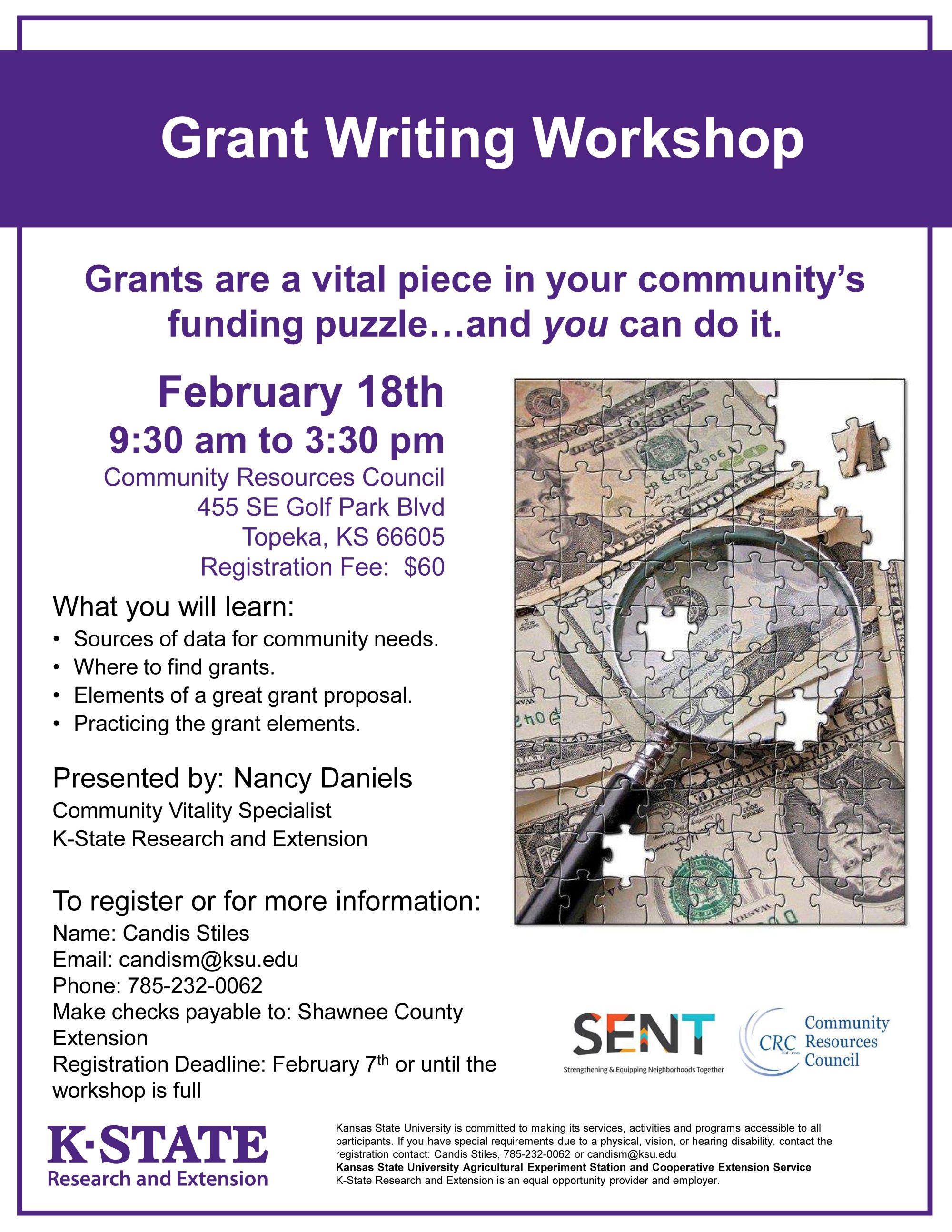 Grant Writing Workshop